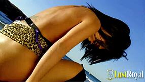 Blooming teen with sexy body got fucked in doggystyle