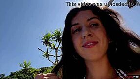 Walking on a public beach with friends after a fun day - cumwalk