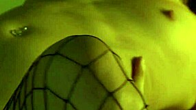 fishnet stockings during massage make clients' dicks hard