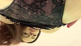 Pretty milf showing her ass on camera from the juiciest angle