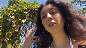 Walking on a public beach with friends after a fun day - cumwalk