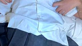 Thai student says, Creampie me after school.