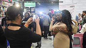 Duke shares his story at the Exxxotica NJ event in 2017.