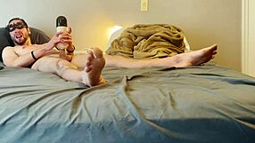 my first video using stroking and vibrating blowjob toy