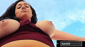 Can light skin ebony julie kay handle bbc hard fucking?