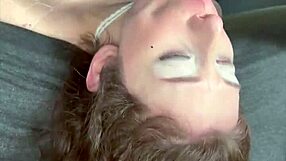 Extreme deepthroat facefuck