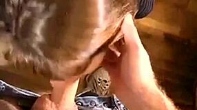 milf receives facial from big dick