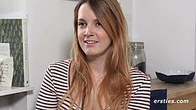 ersties babe indulges in solo masturbation to a hot scene