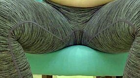 Teen Babe Teases Sugar Daddy in Leggings During Workout Photoshoot