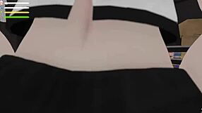 Roxanne Boldly Exhibits Herself in the Public Game Setting.