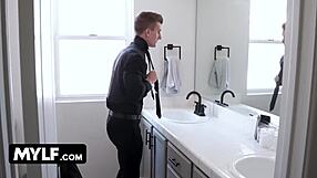 Watch This Big Assed Busty MILF Leya Falcon Get Free Used and Mouth Fucked by a Young 18+ Cock!