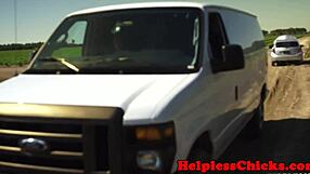 19-Year-Old Babe Roughfucked After Pickup