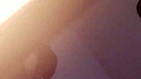 cutie gets a back massage and dessert