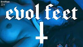 this dirty old man fucks my small feet and tight pussy.