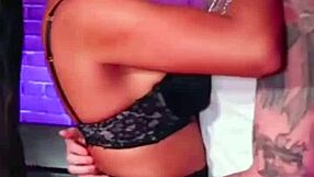 Big cock tattooed guy fucks me hardcore in stockings and high heels 😈