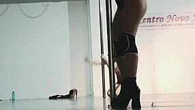 Argentinian Doctor Shows Ass Dancing On The Pole In Hospital Backstage Scene