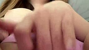 Magnificent hotty with long legs and tantalizing tats captivates with thumbs