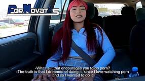 Pornovatas: young redhead mexican girl fucking in casting
