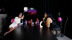 Morena Demonstrates Blowjob On Toy, Marcelly Melo.