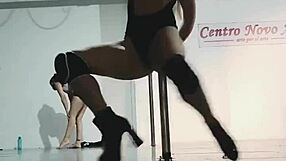 Argentinian Doctor Shows Ass Dancing On The Pole In Hospital Backstage Scene