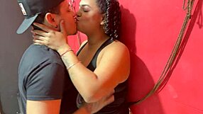 Horny vendor teaches me how to use all the sex toys