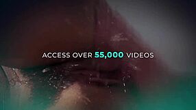 Hot Petite Asian Kimberly Chi Gobbles Four Black Cocks in All Holes