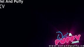 Hot blonde feels intense orgasm with glass dildo