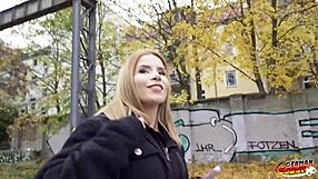 German scout conducts deep anal sex casting for skinny colombian teen ashley rose at pick up.