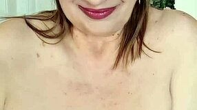 Hey, stepmother is teasing stepson with huge breasts and seducing him 😏💋