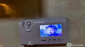 Seduced delivery guy after food order, creampied his big cock