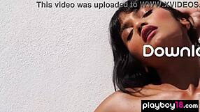 I'm Angel Constance, petite Asian babe, squeezing an orange on my perfect tits, oops