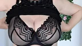 Hey, stepmother is teasing stepson with huge breasts and seducing him 😏💋