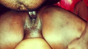 Chocolate Pussy Gets Fucked In Doggystyle Position!