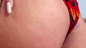 Seductively inviting a pleasant handjob