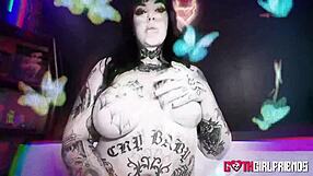 Horny Goth Angel Summer Offers Her Pussy on POV Sex