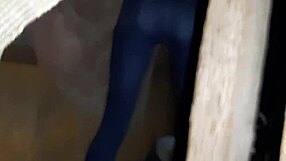 Caught Stranger Masturbating to Orgasm!