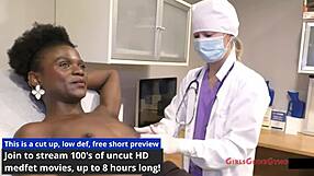 I feel so stimulated during this exam with rina arem