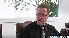 rival stepsisters gal and aubree tease elias with taboo sucking and fucking