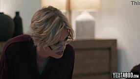 Pervert Stepson Forces Busty Mature Stepmom to Suck and Fuck Him!