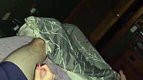 Wife Jerks, Blows, and Fucks to Cum Covered Asshole