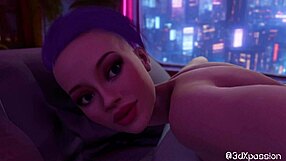 why fuck that busty street girl in the neon room?