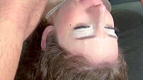 Extreme deepthroat facefuck
