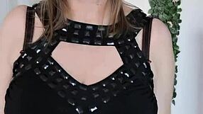 Hey, stepmother is teasing stepson with huge breasts and seducing him 😏💋