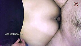 Fucking My Stepsister's Ass Lying on the Couch Waiting for My Cock.