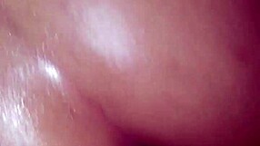 cutie gets a back massage and dessert