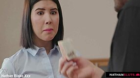 Naughty teen 18+ thief lady dee caught & punished by her stepdad 😈