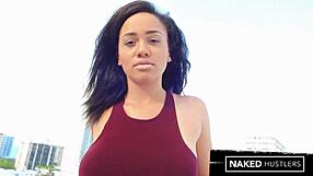 Can light skin ebony julie kay handle bbc hard fucking?