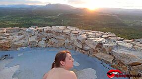 Riding A Big Cock With My Wet Pussy Outdoors Miriam Prado