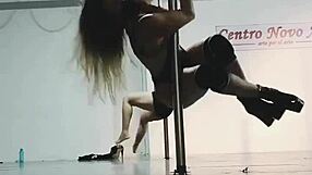 Argentinian Doctor Shows Ass Dancing On The Pole In Hospital Backstage Scene