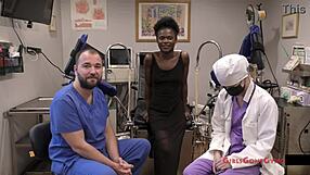 I feel so stimulated during this exam with rina arem